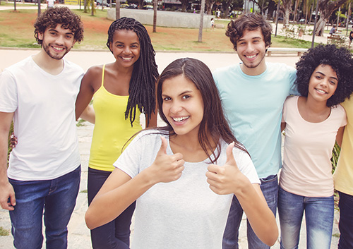 confident smiles clear-aligners teen
